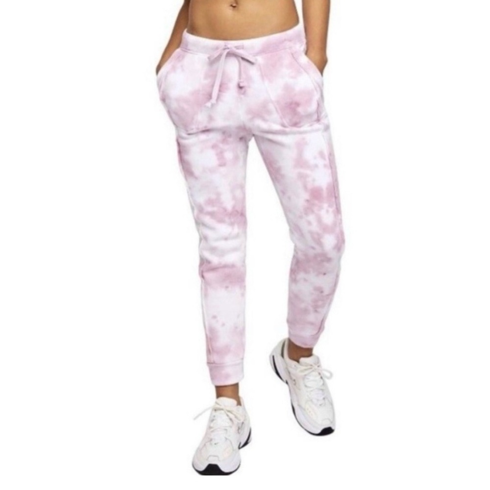 FP Movement by Free People Work it out Pink Tie-Dye Joggers Sz Med - Picture 2 of 7
